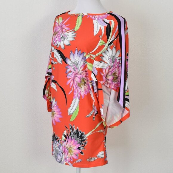 Trina Turk Shangri La Floral Tunic Swim Cover-Up - XS - Picture 4 of 9